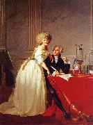 Jacques-Louis David, Portrait of Monsieur Lavoisier and His Wife